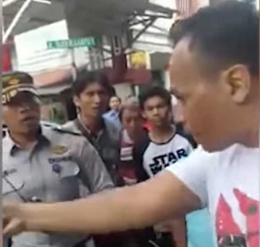 Debat petugas Dishub vs Anggota DPRD DKI Fajar Sidik (youtube/tribunvideo)