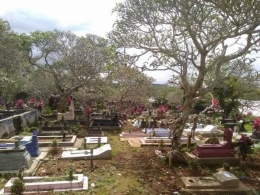 Begini suasana areal pemakaman Sasono Mukti (foto: dok pri)