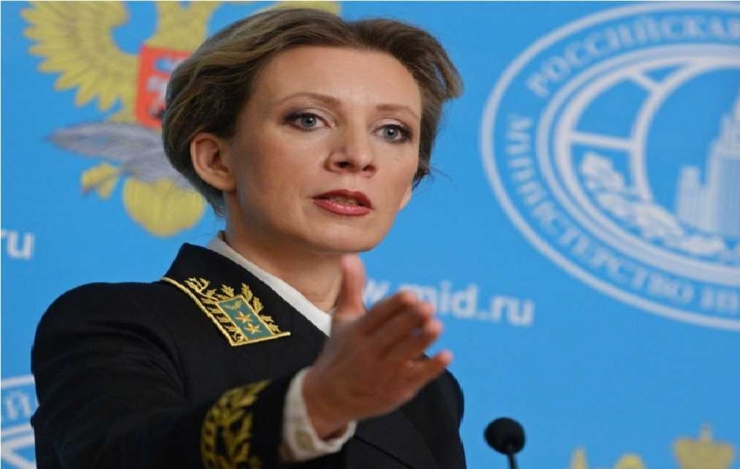 Maria Zakharova Perwakilan resmi dari Kementerian Luar Negeri Rusia | file:ridus.ru