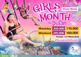 Diskon Girls Month | Sumber: Dufan