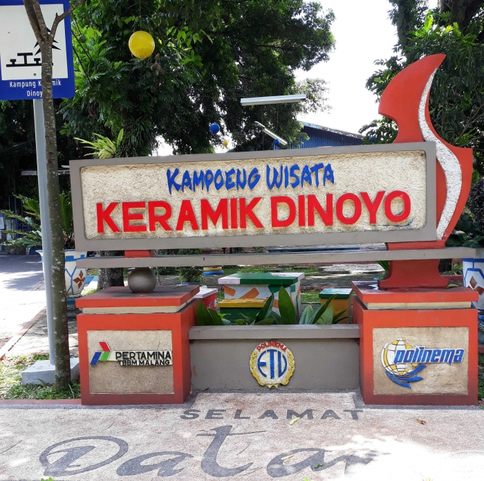 Menghidupkan Marwah Kampung Wisata  Keramik  Dinoyo oleh Mas 