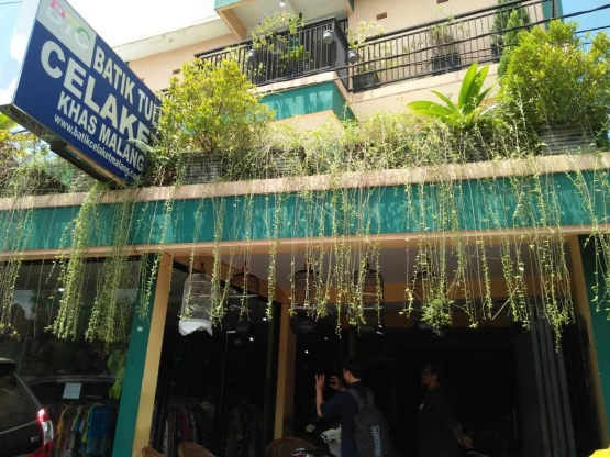 Workshop Rumah Batik Claket Khas Malangan (dok.pribadi)
