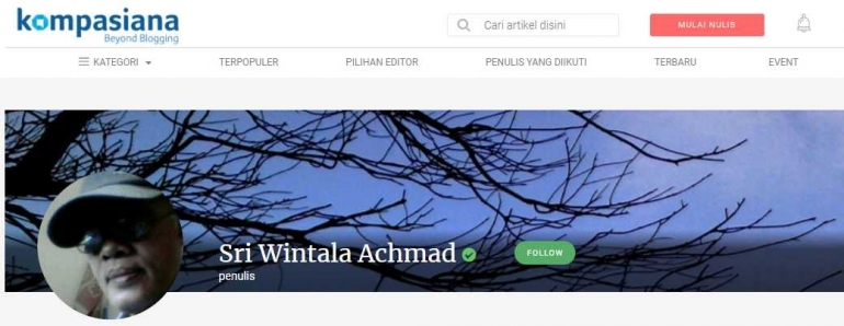 Profil Kompasianer Sri Wintala Achmad
