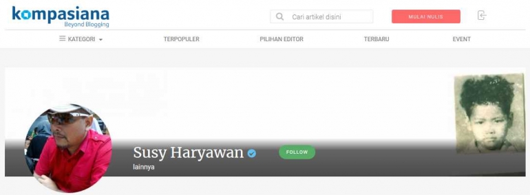 Profil Kompasianer Susy Haryawan