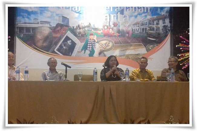 Kepala Disparbud DKI Jakarta Dr. Tinia Budiati memberikan pengarahan (Dokpri)