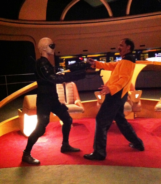 Anggota komunitas Indo Star Trek bermain peran. (Foto: koleksi IST)