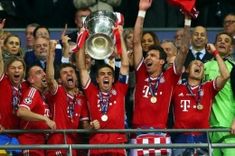 pesta juara Bayern Munich beberapa musim lalu/ bundesliga.com
