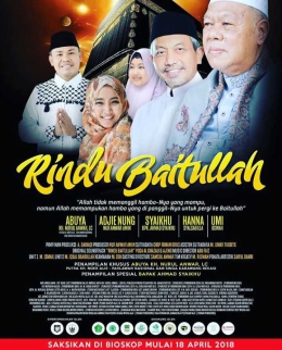 Official Poster Rindu Baitullah. Sumber: guritanews.com