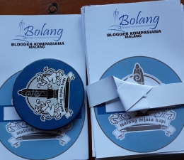 ID Card Bolang, penanda reviewer Malang Sejuta Kopi|Dokumentasi Bolang