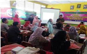 Ice breaking dan aneka permainan oleh para asisten tutor (Dokumen TIM ABA BSI JAKAR)