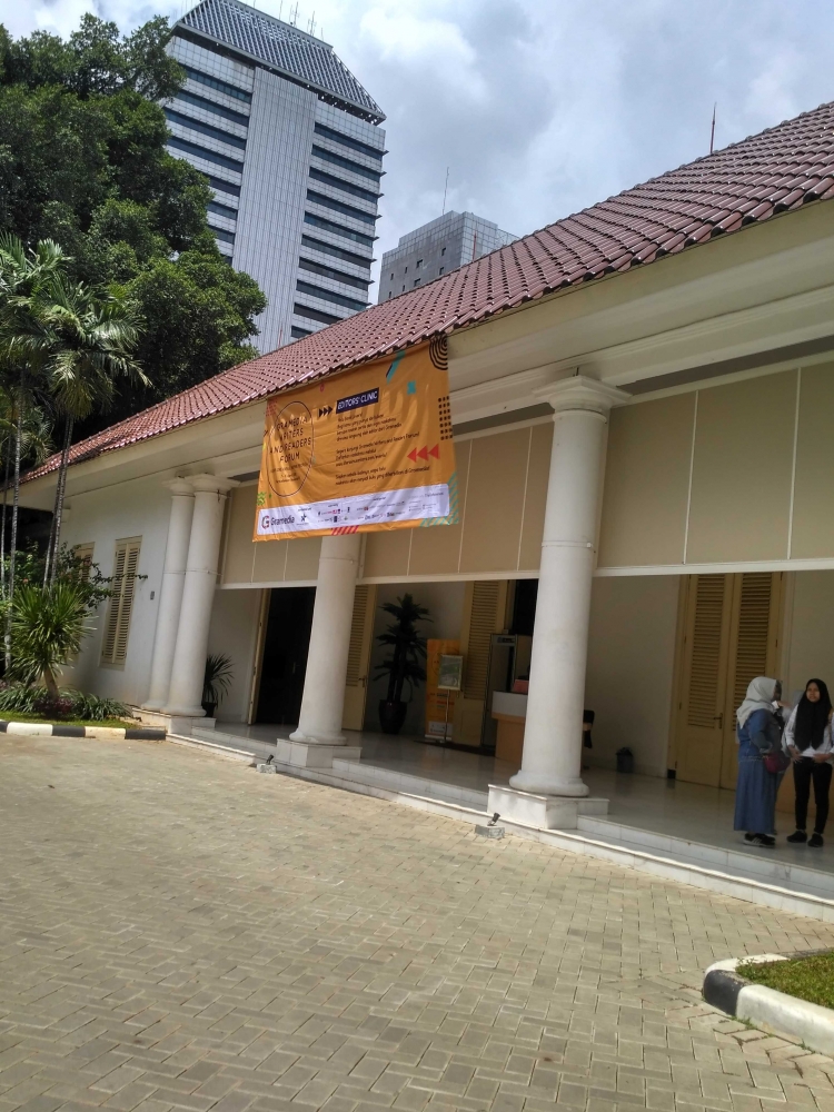 Pintu masuk GWRF (Sumber: dokumen pribadi)