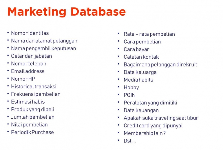 Crm Series Membangun Database Pelanggan Halaman All Kompasiana Com Crm Series Membangun Database Pelanggan Halaman All Kompasiana Com