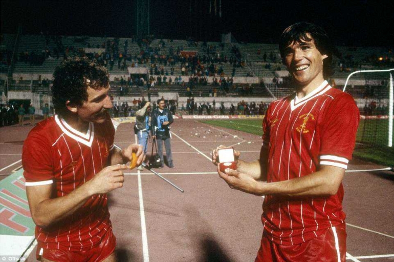 (Momen Liverpool juara di Piala Champions 1984/ sumber foto dilansir dari Dailymail)