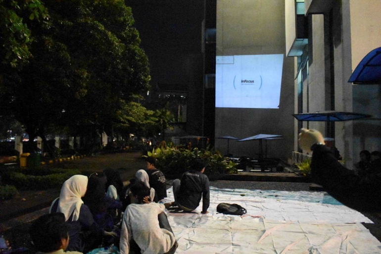 Beberapa saat sebelum acara screening film dimulai (dok.KOMIK)