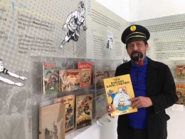 Sang Kapten dan komik kisah Petualangan Tintin serial (dok. pribadi)