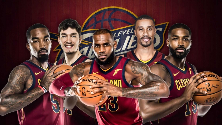 starting line up anyar Cavs (EslForKids.com)