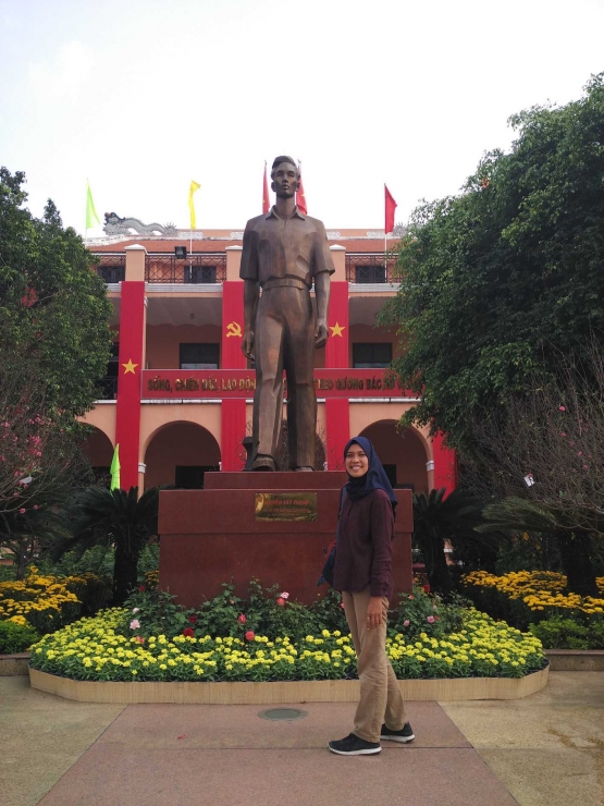 Di dean patting Ho Chi Minh (dok. pribadi)