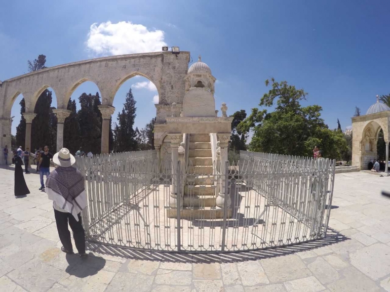 Salah satu sudut komplek Al Quds (Dok Cak Joel)