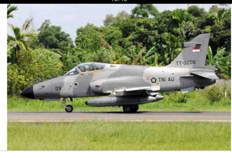 Deskripsi : Hawk 209 single sitter milik TNI AU | Sumber Foto : indomiliter.com