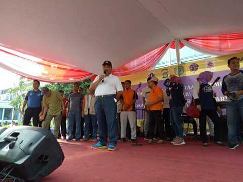 Walikota Jakarta Barat H. Anas Effendi saat berikan sambutan