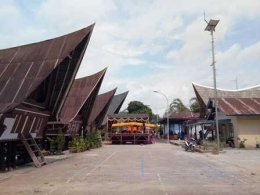 Perkampungan Rumah Adat di Desa Tomok (Dokpri)