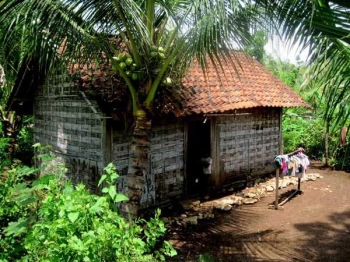 Plafon Rumah Dari Anyaman Bambu RUMAHCOR Plafon Rumah Dari Anyaman Bambu RUMAHCOR