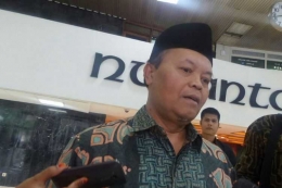 Politisi PKS Hidayat Nur Wahid di Kompleks Parlemen, Senayan, Jakarta, Kamis (28/9/2017).