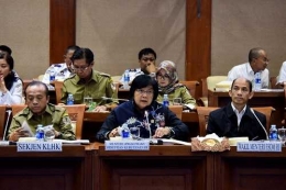 Komisi VII DPR RI dan KLHK Sepakat Tuntaskan Kasus Tumpahan Minyak di Teluk Balikpapan (dokumen Humas KLHK)