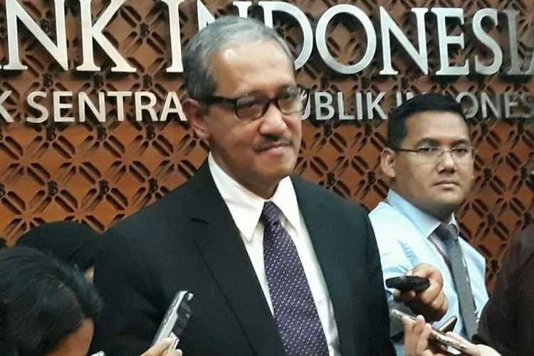 Deputi Gubernur Bank Indonesia (BI) Dody Budi Waluyo di Jakarta, Kamis (19/4/2018).