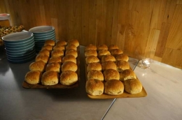 Roti dari tepung kentang (Foto: Riana Dewie)