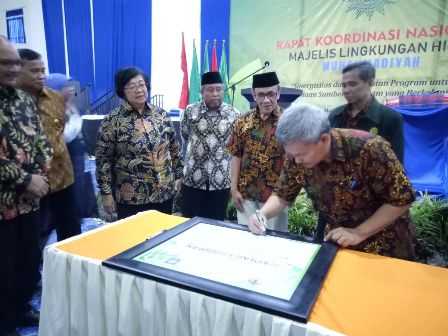 KLHK Jalin Kerja Sama Dengan PP Muhammadiyah (dokpri/Humas P3E Suma)