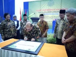 KLHK Jalin Kerja Sama Dengan PP Muhammadiyah (dokpri/Humas P3E Suma)