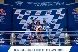 podium seri Austin (dok.motogp.com)