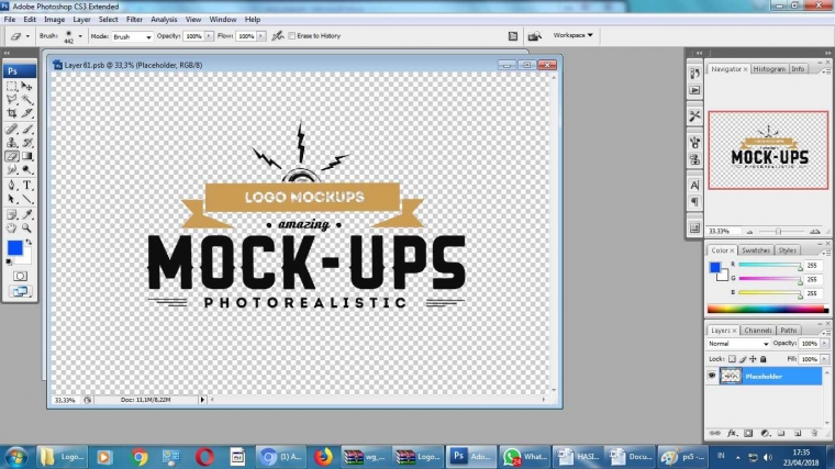 Kreasi Photoshop Melalui Mockup Kompasiana Com