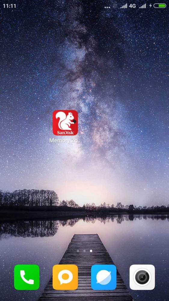 SanDisk Memory Zone App Icon (Dok. pri)