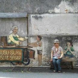 mural penjual susu soya (dok pribadi)