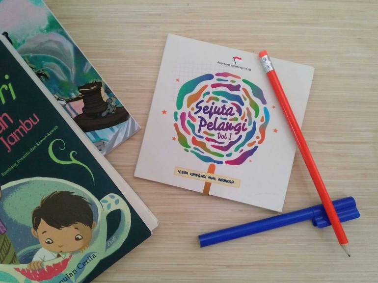CD Album Lagu Anak-Anak Sejuta Pelangi (Foto Ali) 