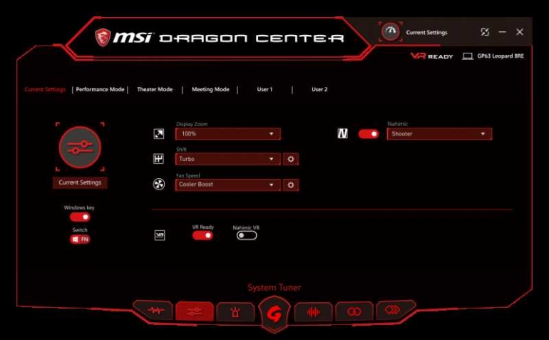 MSI Dragon Center