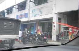 seorang jukir dekat pasar gede/dok pribadi