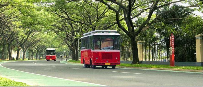 Suteraloop, internal shuttle bus di kawasan Alam Sutera (https://www.alam-sutera.com)