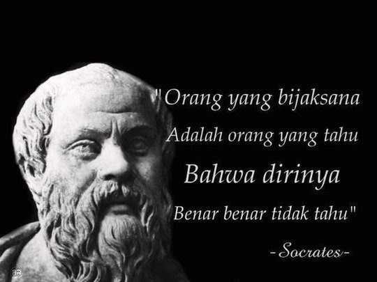 (Kata-kata bijak Socrates, kaskus.co.id)