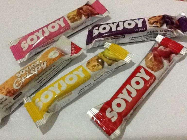 Berbagai varian Soyjoy (Dok. Pribadi)