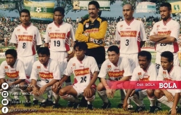 Skuat Barito Putera 1994/1995 (dok. Tabloid Bola)