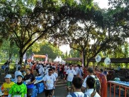 Suasana Mandiri Jogja Marathon 2018 - Foto @angtekkhun