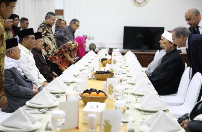 Jamuan Makan malam bersama di kediaman Wapres.(dokpri)