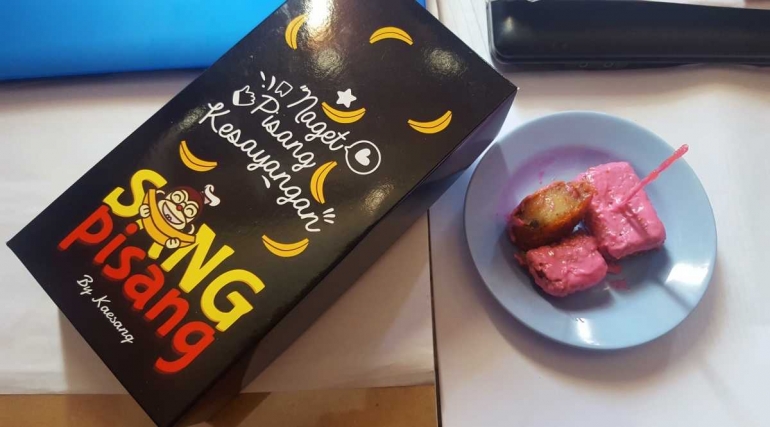 Kemasan naget Sang Pisang (dok. pri).