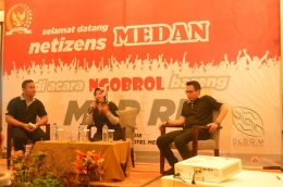 Netizen Medan ngobrol bareng MPR. Foto: pertiwisoraya.com