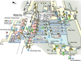 Terbayang kan, betapa rumitnya mendesain stasiun terbesar dengan lebih dari 200 pintu keluar? www.JREast.com
