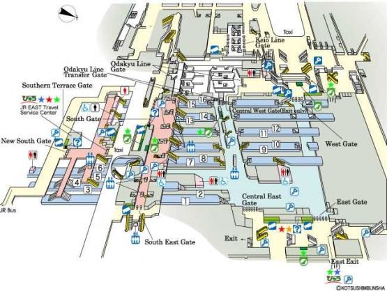 Terbayang kan, betapa rumitnya mendesain stasiun terbesar dengan lebih dari 200 pintu keluar? www.JREast.com