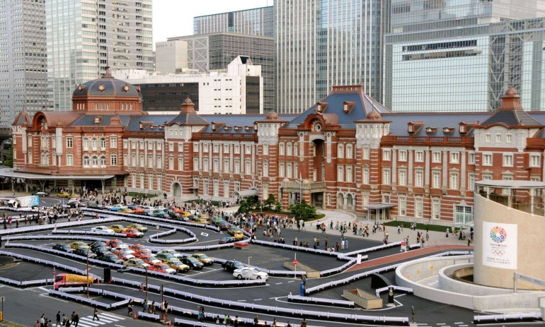 Stasiun Tokyo, yang tertua. Besar dan mewah, tetapi tidak lebih besar dari Stasiun Shinjuku. www.kaorinusantara.com